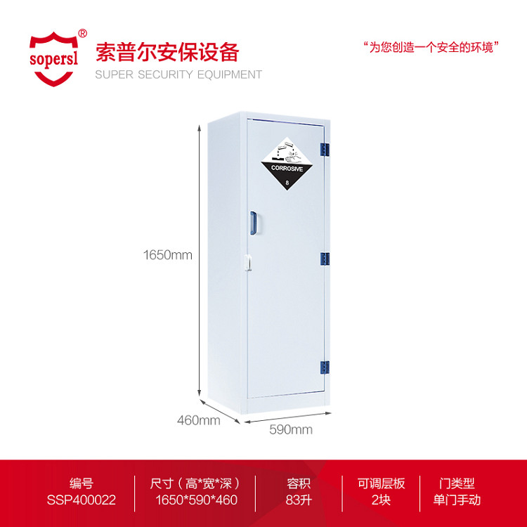 PP酸碱柜22加仑