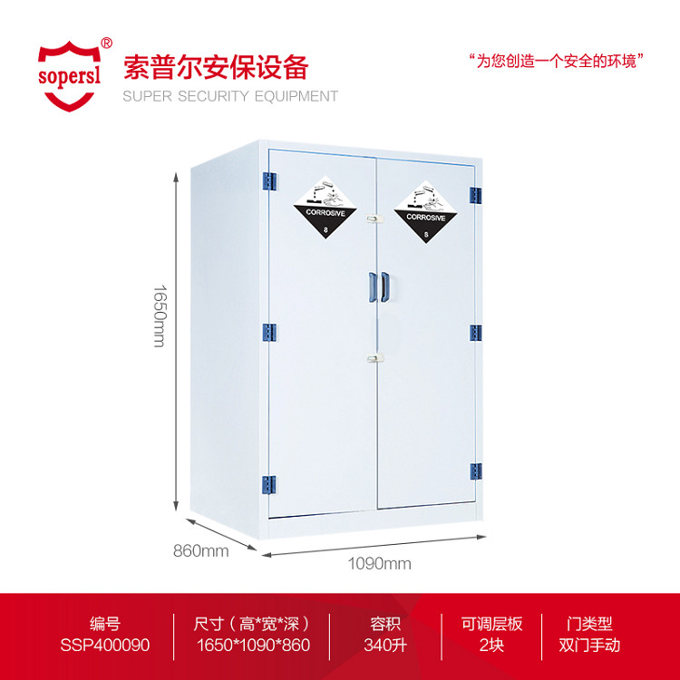PP酸碱柜90加仑