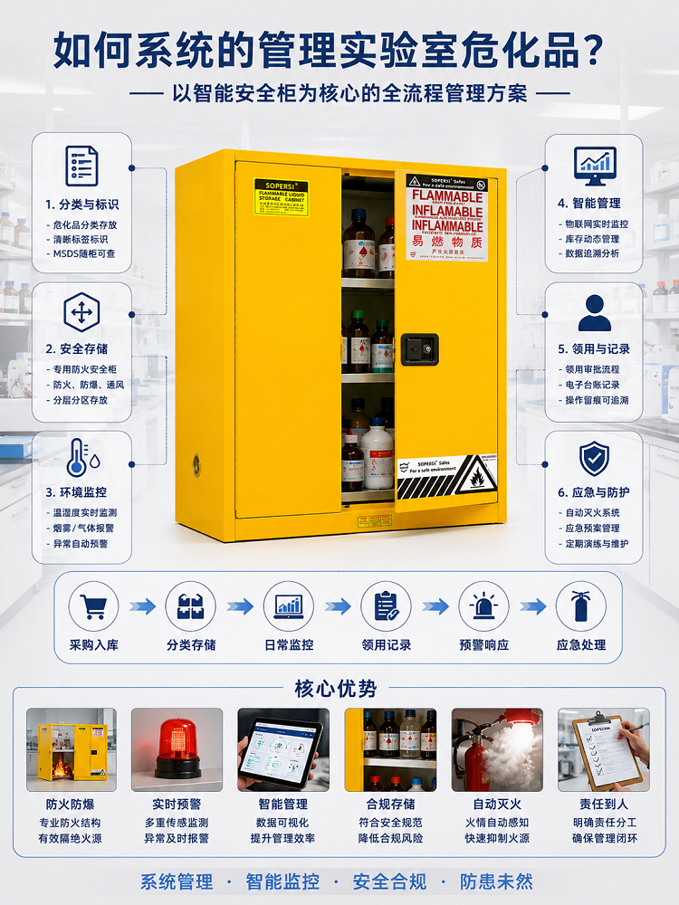 如何系统的管理实验室危化品?